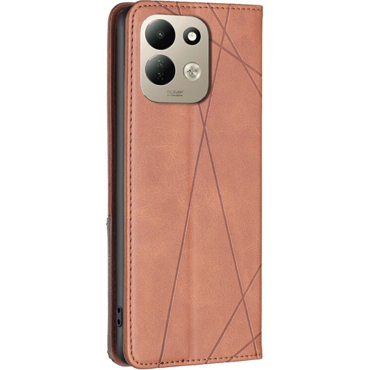 Чехол-книжка с карманами UniCase Geometric Pattern для Xiaomi Redmi 17 - Brown (429004Z) Чехол-книжка с карманами UniCase Geometric Pattern для Xiaomi Redmi 17 - Brown: фото 3 из 9