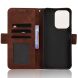 Чехол-книжка с кармашками Deexe Wallet Stand для Xiaomi Poco C95 Pro - Brown (429205Z). Фото 4 из 15