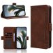 Чехол-книжка с кармашками Deexe Wallet Stand для Xiaomi Poco C95 Pro - Brown (429205Z). Фото 8 из 15
