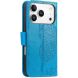 Чохол-книжка з малюнком UniCase Butterfly Pattern для iPhone 18 Pro Max / 17 Pro Max - Blue (423827L). Фото 6 з 9