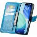 Чохол-книжка з малюнком UniCase Butterfly Pattern для iPhone 18 Pro Max / 17 Pro Max - Blue (423827L). Фото 2 з 9