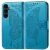 Чехол-книжка с рисунком UniCase Butterfly Pattern для Samsung Galaxy S26 FE - Blue: фото 1 из 6