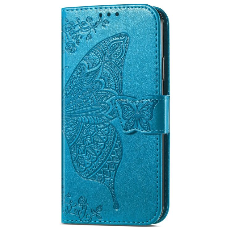 Чехол-книжка с рисунком UniCase Butterfly Pattern для Samsung Galaxy S26 FE - Blue (412726L) Чехол-книжка с рисунком UniCase Butterfly Pattern для Samsung Galaxy S26 FE - Blue: фото 5 из 6