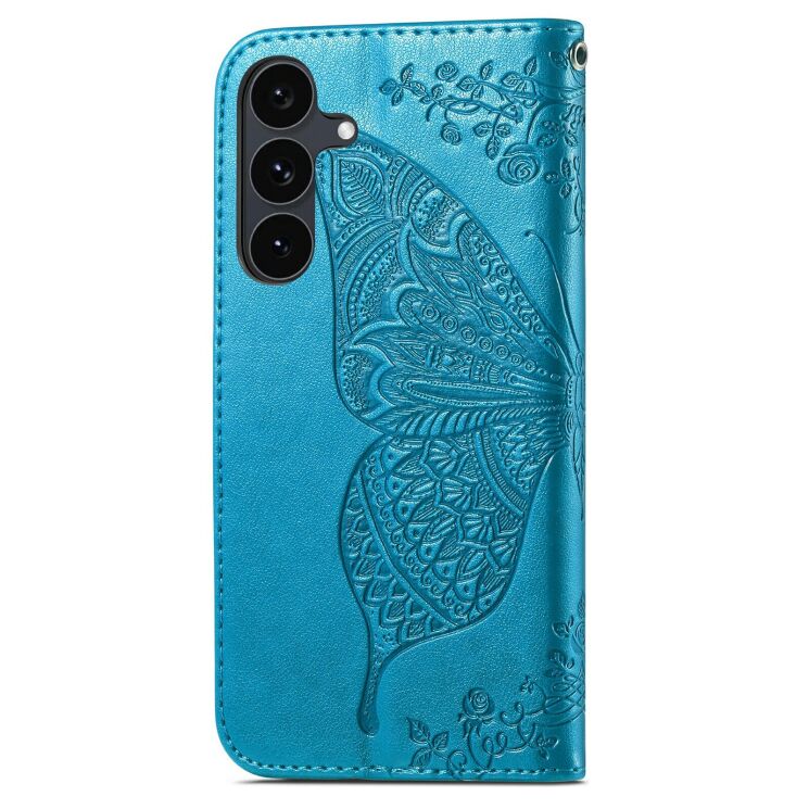 Чехол-книжка с рисунком UniCase Butterfly Pattern для Samsung Galaxy S26 FE - Blue (412726L) Чехол-книжка с рисунком UniCase Butterfly Pattern для Samsung Galaxy S26 FE - Blue: фото 6 из 6