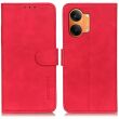 Чехол-книжка с застежкой KHAZNEH Retro Wallet для Xiaomi Poco X8 Pro Max - Red (408918R)