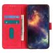 Чехол-книжка с застежкой KHAZNEH Retro Wallet для Xiaomi Redmi Note 17 Pro - Red (429544R). Фото 3 из 9