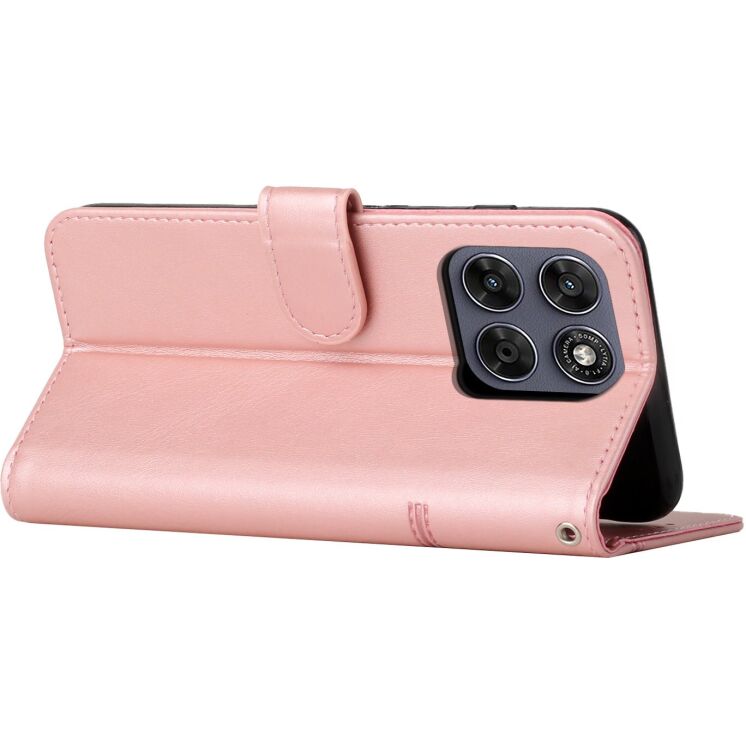 Чохол-книжка з застібкою UniCase Jet Cover для Motorola Moto G77 - Rose Gold: фото 3 з 10