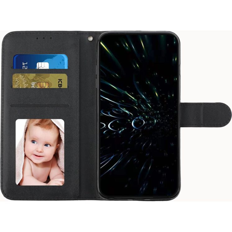 Чехол-книжка с застежкой UniCase Jet Cover для OPPO Reno 16 / 16 Pro - Black: фото 4 из 10