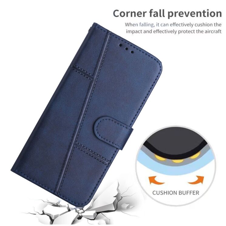Чехол-книжка с застежкой UniCase Jet Cover для OPPO Reno 16 / 16 Pro - Black: фото 9 из 10