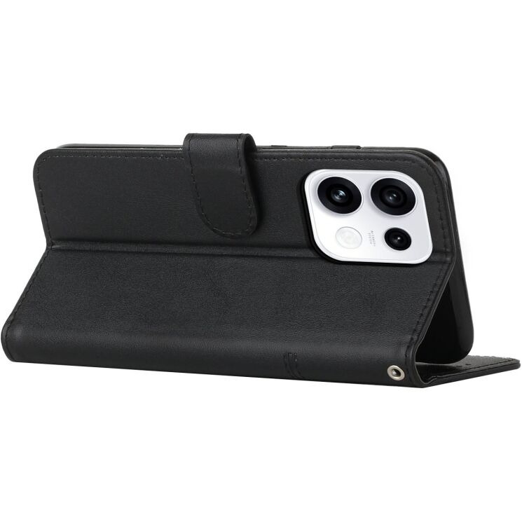 Чехол-книжка с застежкой UniCase Jet Cover для OPPO Reno 16 / 16 Pro - Black: фото 2 из 10