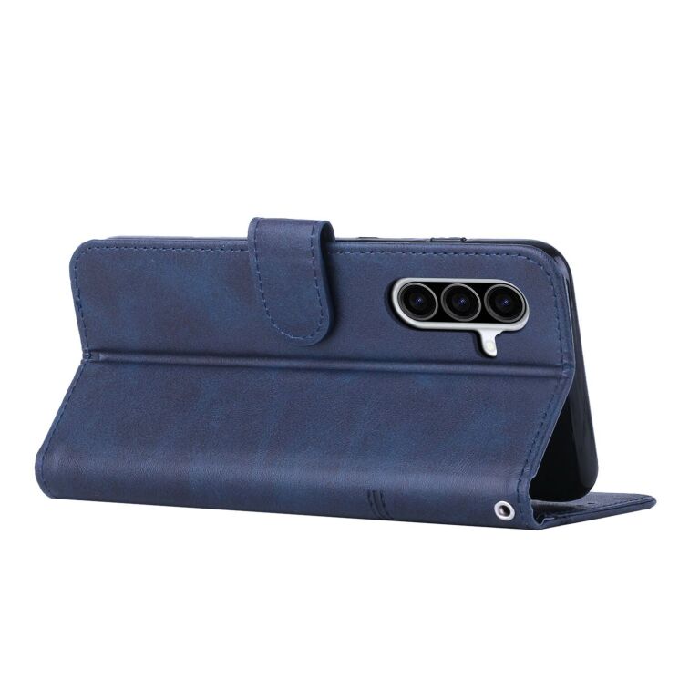 Чехол-книжка с застежкой UniCase Jet Cover для Samsung Galaxy A27 (A276) - Blue (408622L) Чехол-книжка с застежкой UniCase Jet Cover для Samsung Galaxy A27 (A276) - Blue: фото 2 из 10