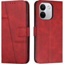 Чехол-книжка с застежкой UniCase Jet Cover для Xiaomi Redmi Note 17 Pro Max / 17 Pro Plus - Red: фото 1 из 10