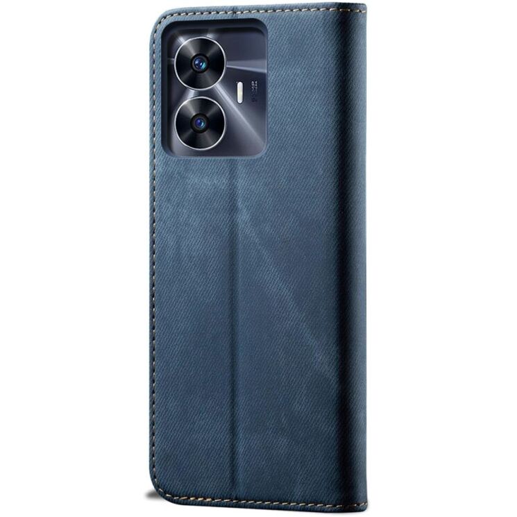 Чохол-книжка UniCase Jeans Wallet для Realme C55 - Blue: фото 8 з 8