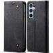 Чехол-книжка UniCase Jeans Wallet для Samsung Galaxy A16 (A165) - Black (365207B). Фото 1 из 6