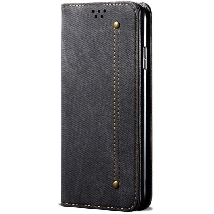 Чехол-книжка UniCase Jeans Wallet для Xiaomi Redmi Note 12S - Black: фото 5 из 6