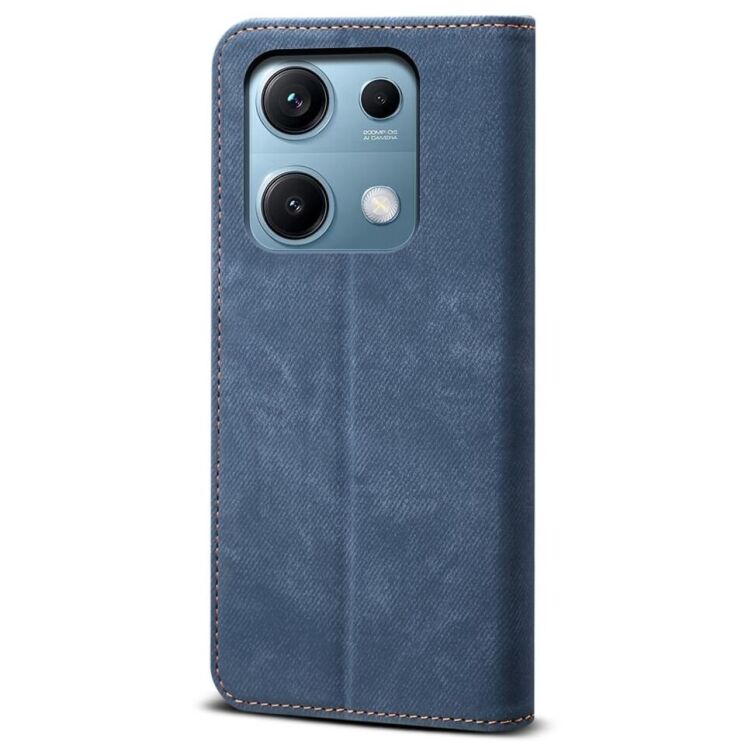 Чехол-книжка UniCase Jeans Wallet для Xiaomi Redmi Note 14S - Blue: фото 6 из 7