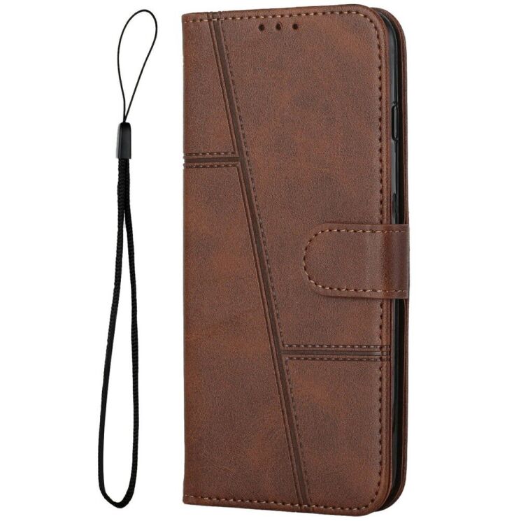 Чохол-книжка UniCase Jet Cover для Motorola Moto G15 - Brown: фото 4 з 11