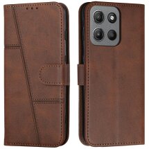 Чехол-книжка UniCase Jet Cover для Motorola Moto G15 - Brown: фото 1 из 11
