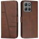 Чохол-книжка UniCase Jet Cover для Motorola Moto G15 - Brown (372628Z). Фото 1 з 11