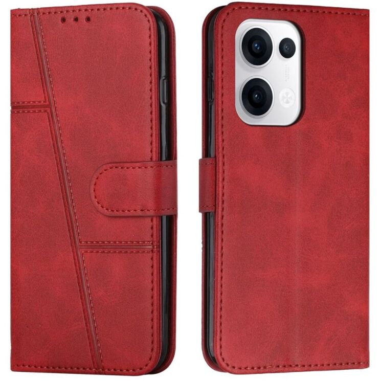 Чохол-книжка UniCase Jet Cover для OPPO Reno 13 5G - Red: фото 1 з 10