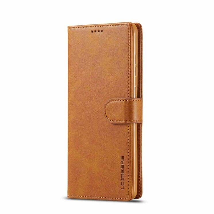 Чохол LC.IMEEKE Wallet Case для Samsung Galaxy S20 (G980) - Brown: фото 2 з 5