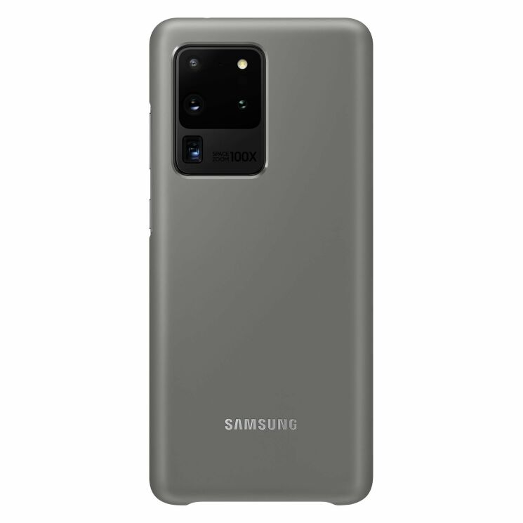 Чехол LED Cover для Samsung Galaxy S20 Ultra (G988) EF-KG988CJEGRU - Gray: фото 3 из 3