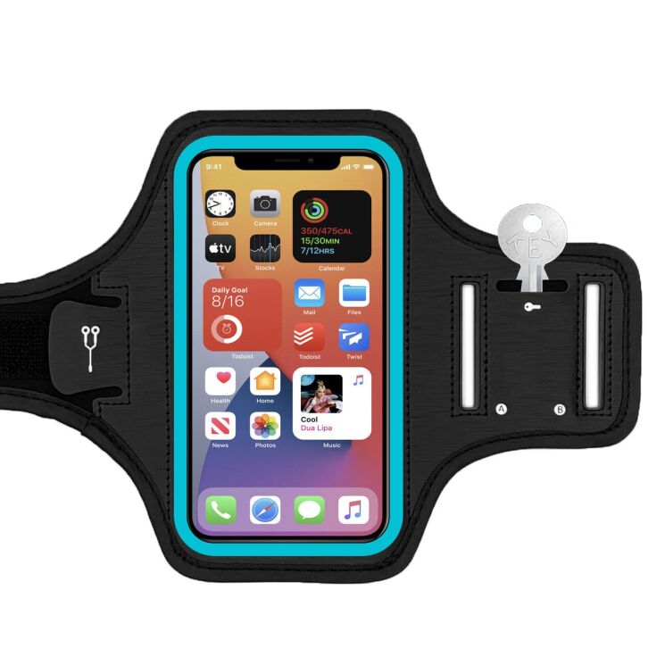Чохол на руку Deexe Move Armband - Blue (983109L) Чохол на руку Deexe Move Armband - Blue: фото 1 з 7