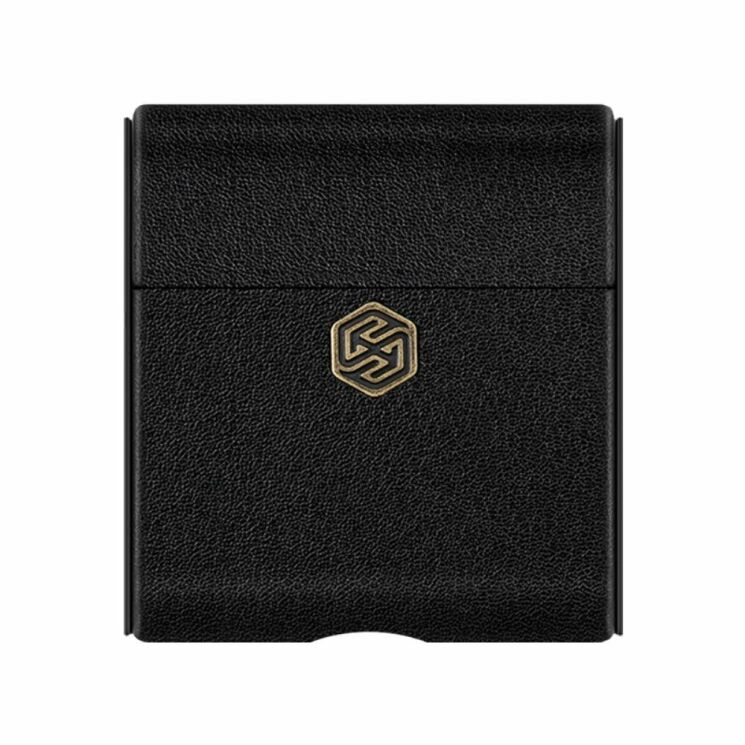 Чехол NILLKIN Leather Earphone Protective Case для Apple AirPods 1 / 2 - Black: фото 2 из 3