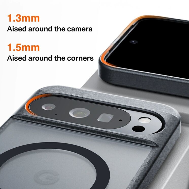 Чохол з підставкою TORRAS Ostand L1 (with MagSafe) для Google Pixel 10 / 10 Pro - Black: фото 3 з 7