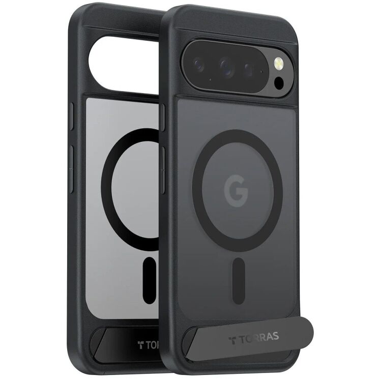 Чохол з підставкою TORRAS Ostand L1 (with MagSafe) для Google Pixel 10 / 10 Pro - Black: фото 1 з 7