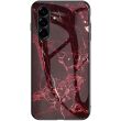 Чехол с рисунком Deexe Gradient Pattern для Samsung Galaxy A57 (A576) - Red (406129R)