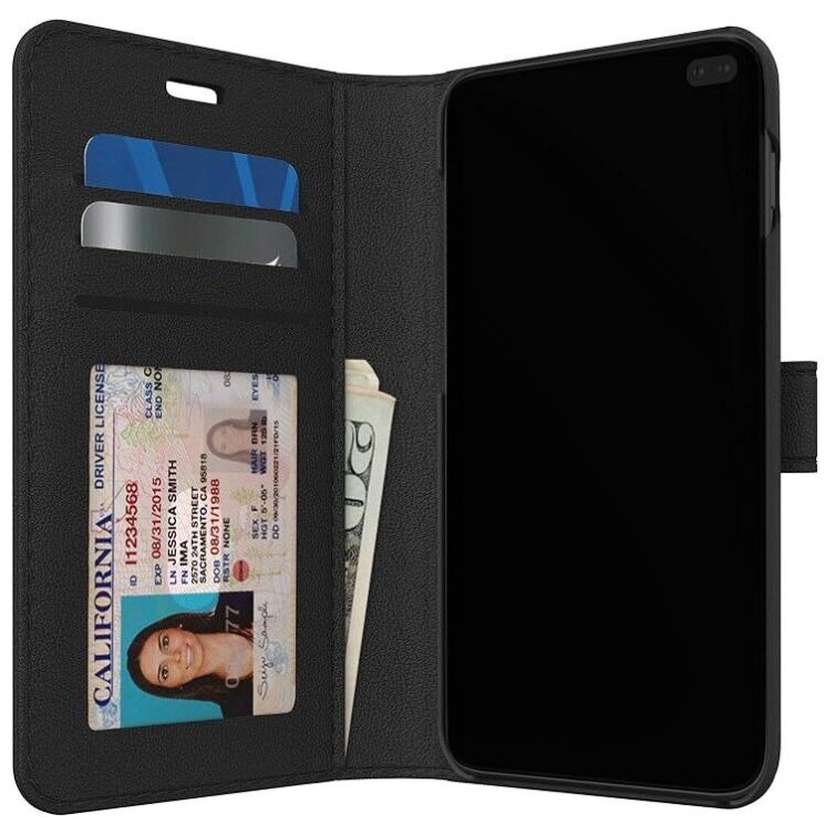 Чехол Skech Polo Book для Samsung Galaxy S10 Plus (G975) SK64-PB-BLK - Black: фото 5 из 7