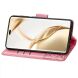 Чехол UniCase Butterfly Pattern для Honor 200 Pro - Pink (362142P). Фото 3 из 7