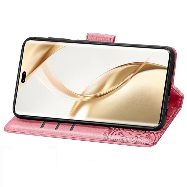 Чехол UniCase Butterfly Pattern для Honor 200 Pro - Pink: фото 3 из 7