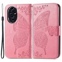 Чехол UniCase Butterfly Pattern для Honor 200 Pro - Pink: фото 1 из 7