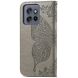 Чехол UniCase Butterfly Pattern для Motorola Edge 50 Neo - Grey (367126H). Фото 6 из 7
