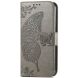 Чехол UniCase Butterfly Pattern для Motorola Edge 50 Neo - Grey (367126H). Фото 5 из 7