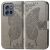 Чехол UniCase Butterfly Pattern для Motorola Edge 50 Neo - Grey: фото 1 из 7