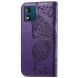 Чохол UniCase Butterfly Pattern для Motorola Moto E13 - Purple (320122V). Фото 5 з 10