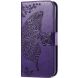 Чохол UniCase Butterfly Pattern для Motorola Moto E13 - Purple (320122V). Фото 4 з 10