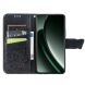 Чохол UniCase Butterfly Pattern для OnePlus Nord 4 - Black (382453B). Фото 2 з 5