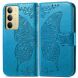 Чехол UniCase Butterfly Pattern для Realme C75 - Blue (374315L). Фото 2 из 9