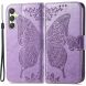 Чохол UniCase Butterfly Pattern для Samsung Galaxy A25 (A256) - Light Purple (344934LV). Фото 1 з 5