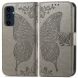 Чехол UniCase Butterfly Pattern для Samsung Galaxy S24 FE (S721) - Grey (367533H). Фото 1 из 11