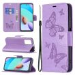 Чехол UniCase Butterfly Pattern для Xiaomi Redmi 10 / 10 (2022) / 10 Prime - Purple (284731V)
