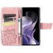 Чехол UniCase Butterfly Pattern для Xiaomi Redmi Note 14 Pro Plus - Rose Gold (373218RG). Фото 2 из 9