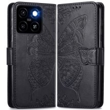 Чехол UniCase Butterfly Pattern для ZTE Blade A35 / Blade A55 - Black: фото 1 из 6