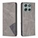 Чохол UniCase Geometric Pattern для Motorola Moto G56 - Grey (383126H). Фото 1 з 9