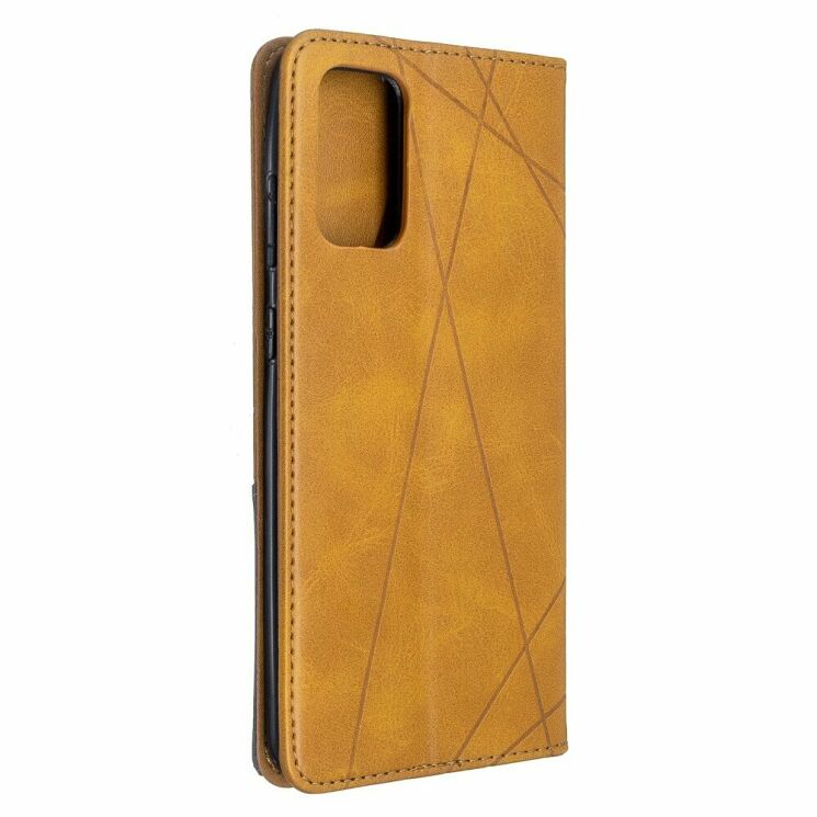 Чехол UniCase Geometric Pattern для Samsung Galaxy S20 Plus (G985) - Brown: фото 3 из 11