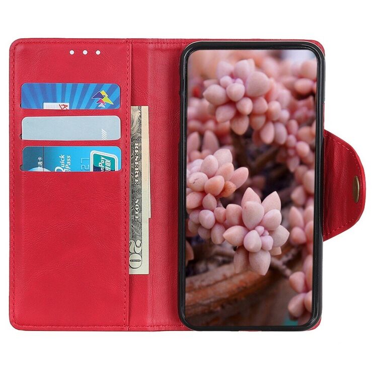 Чехол UniCase Vintage Wallet для Nokia C21 - Red: фото 5 из 7
